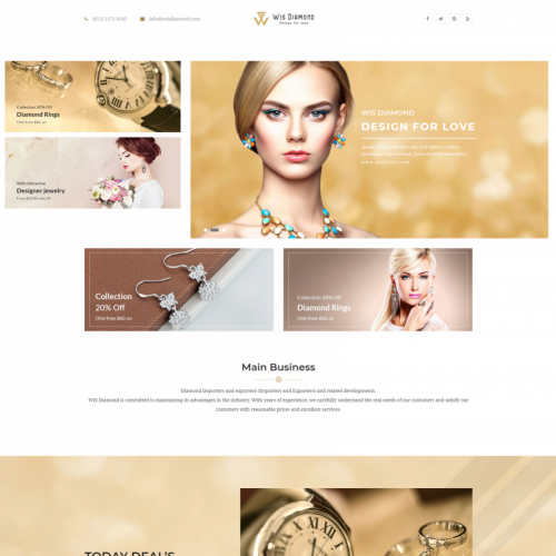 Web-Site Portfolio : Wis Diamond